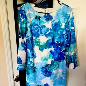 Multicolor flower dress